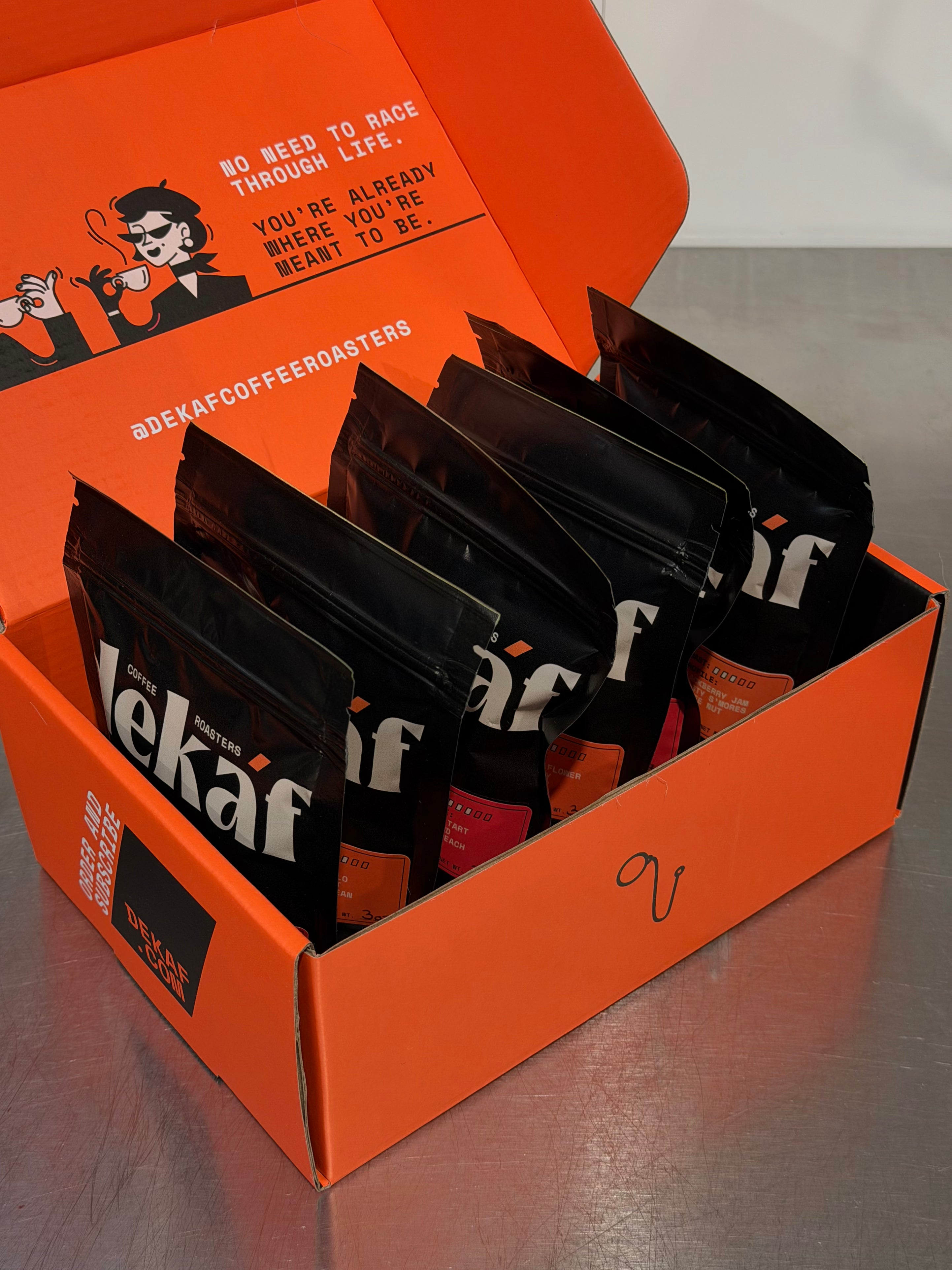 Dekáf Coffee Sampler - 6 Pack