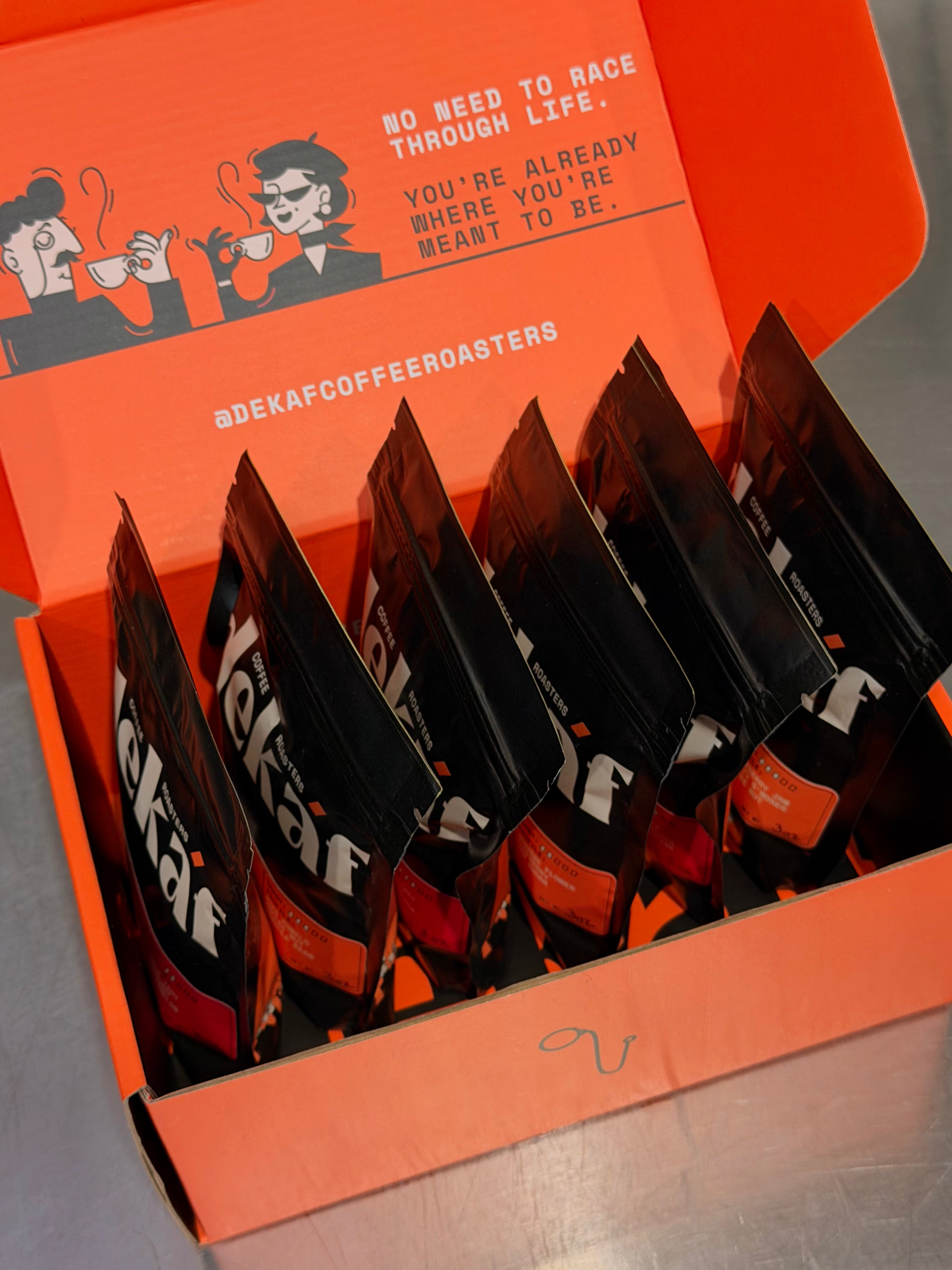 Dekáf Coffee Sampler - 6 Pack