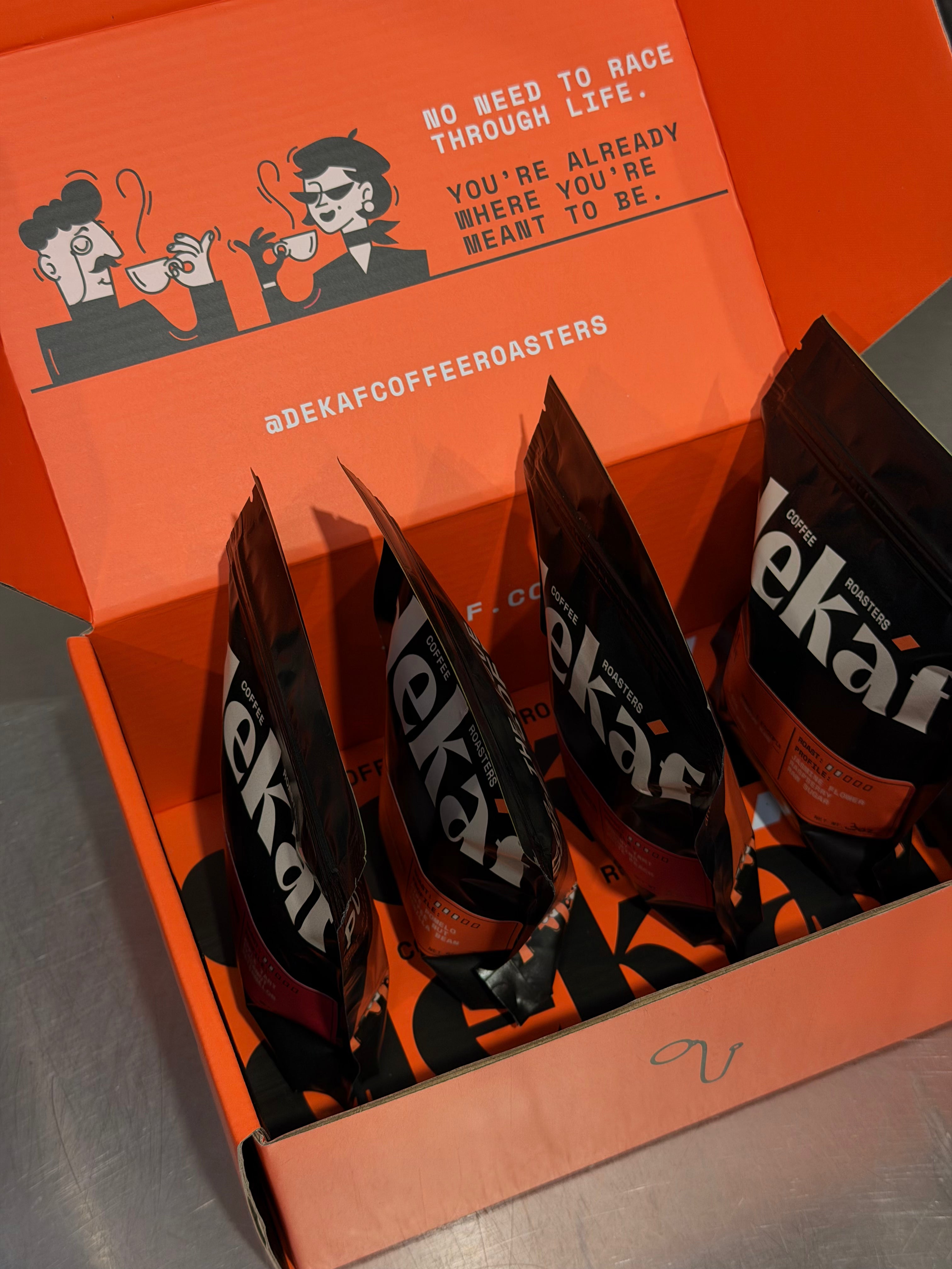 Dekáf Coffee Sampler - 4 Pack
