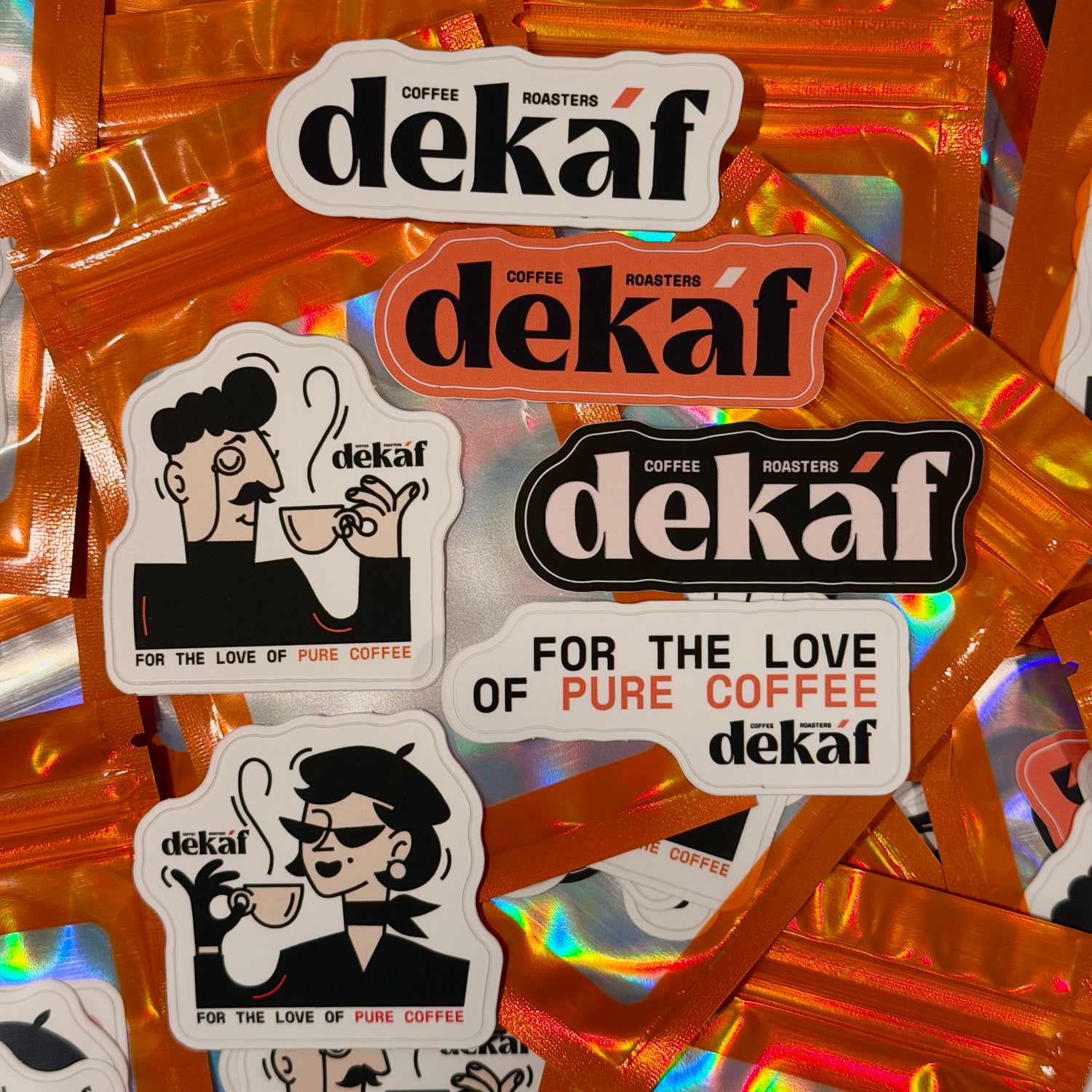 Random Signature Sticker The Signature Sticker Pack - Series 001 | FREE U.S. SHIPPING +$40 – DEKÁF