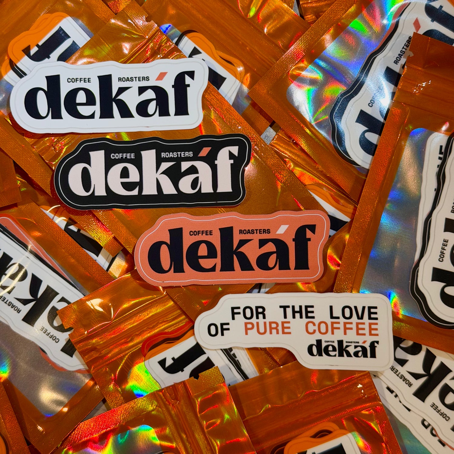 The Logos Sticker Pack - Series 001 | FREE U.S. SHIPPING +$40 – DEKÁF
