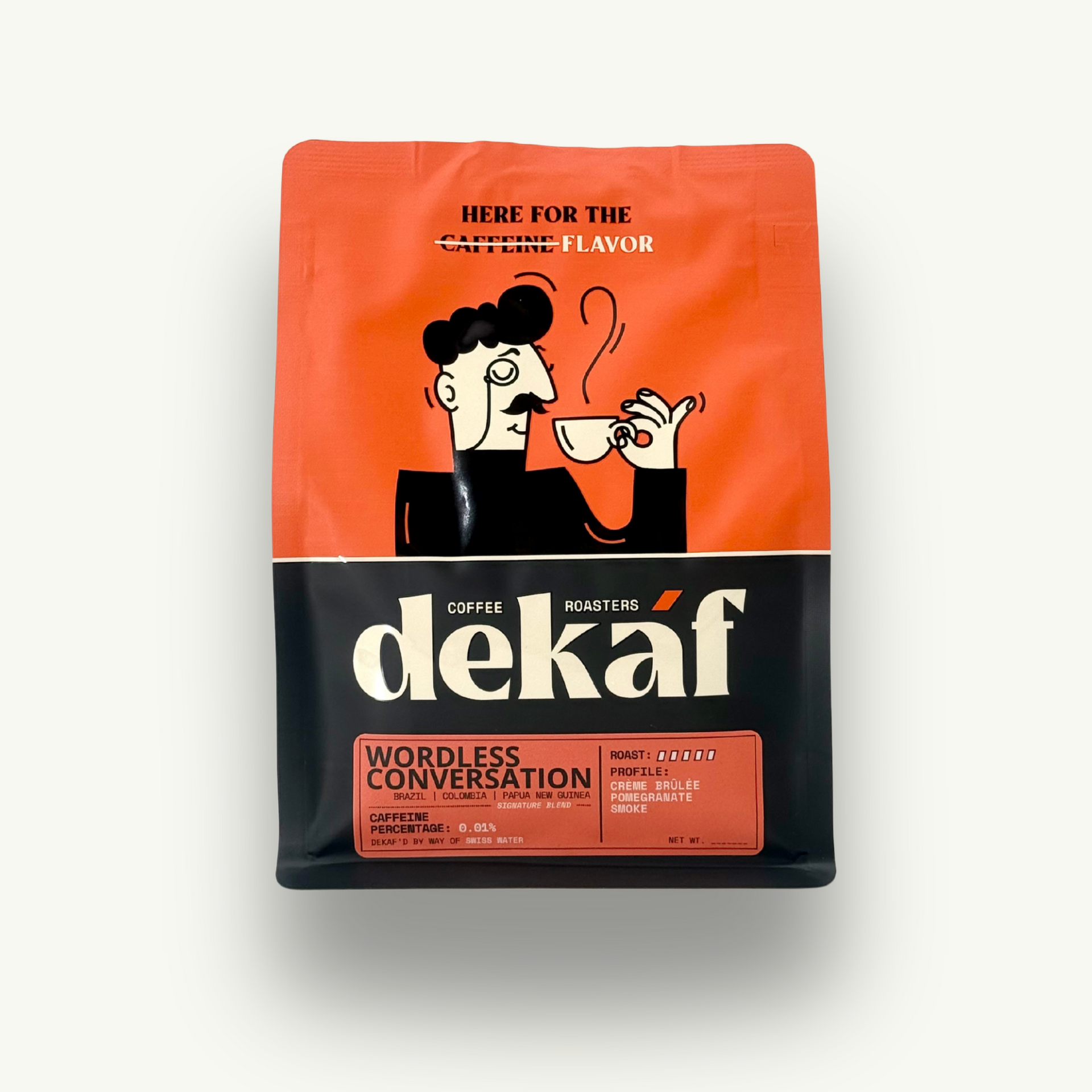 WORDLESS CONVERSATION - Decaf Coffee Blend | FREE U.S. SHIPPING +$